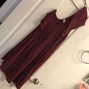 One shoulder dress